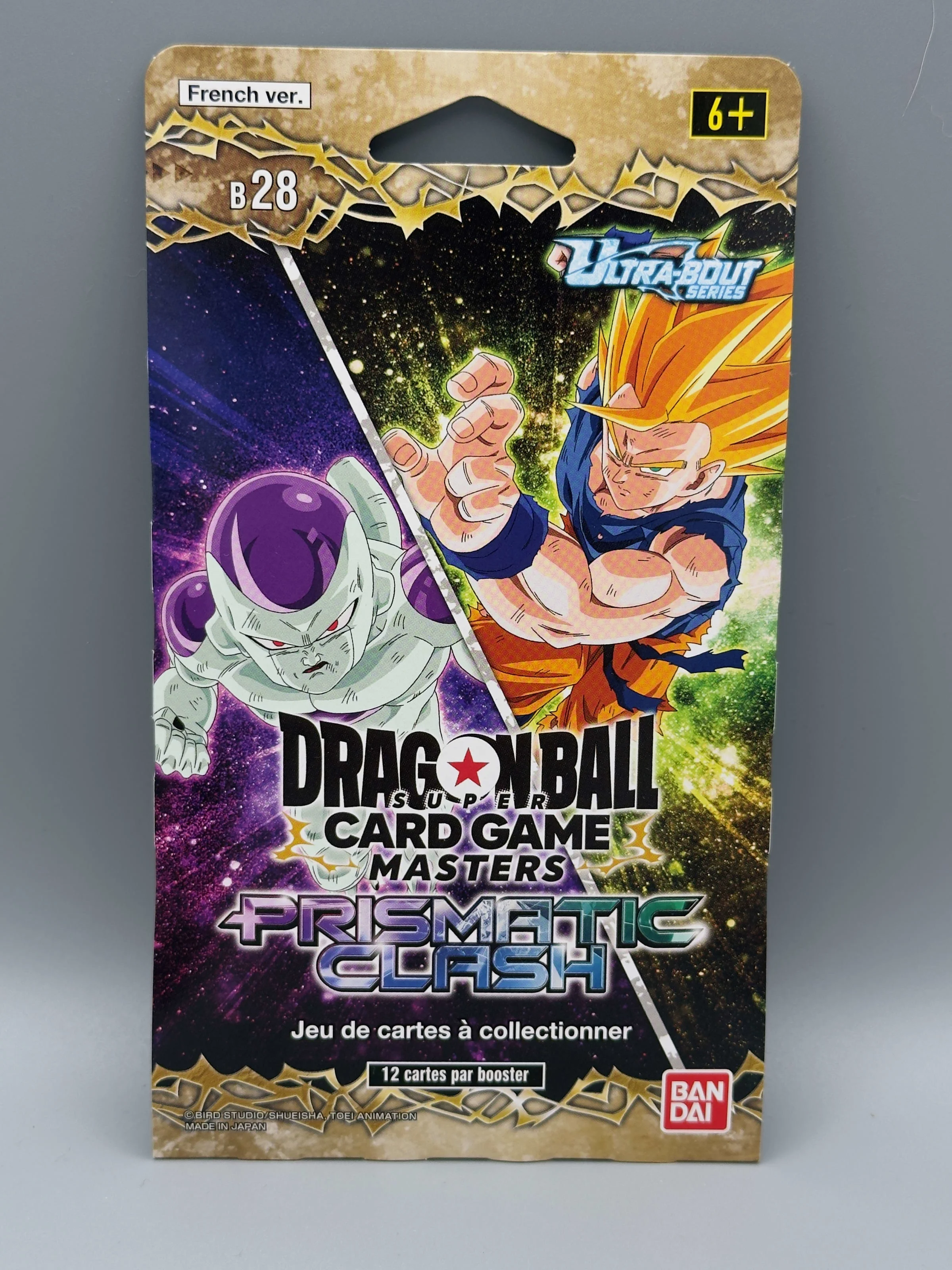 Booster blister Dragon Ball Super Card Game Masters – Prismatic Clash (B28)