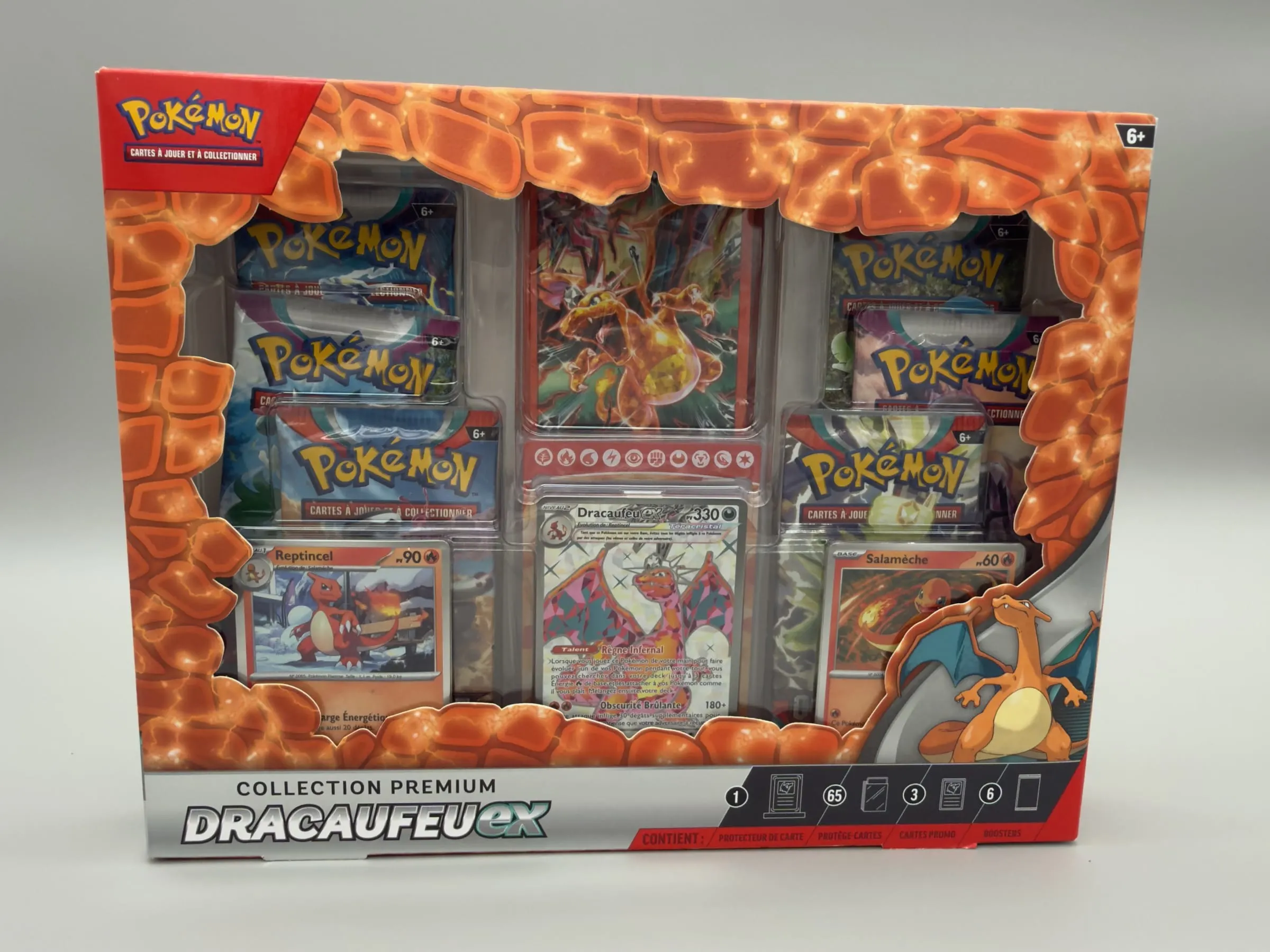 Coffret Premium Pokémon Dracaufeu-ex
