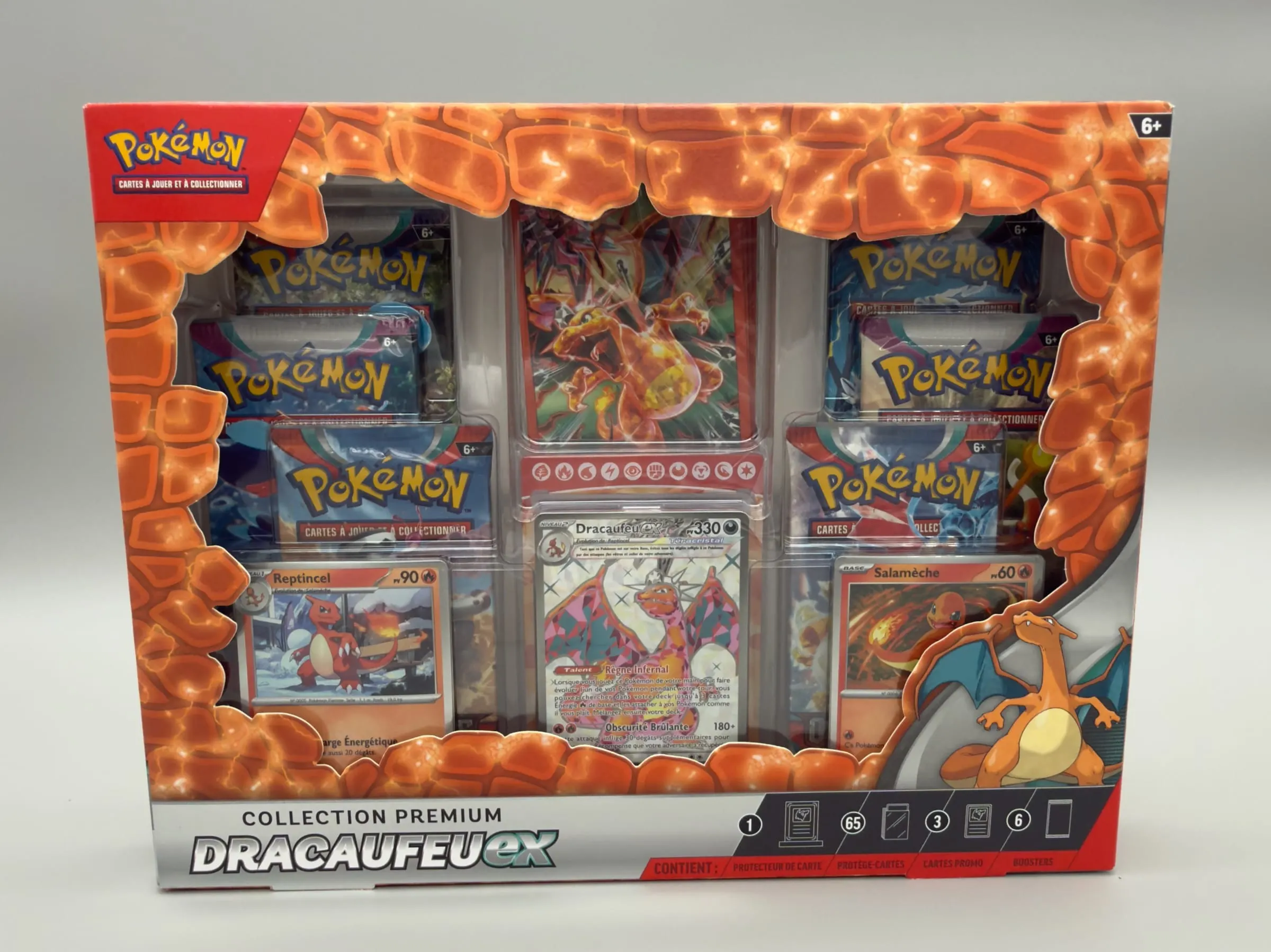 Coffret Premium Pokémon Dracaufeu-ex
