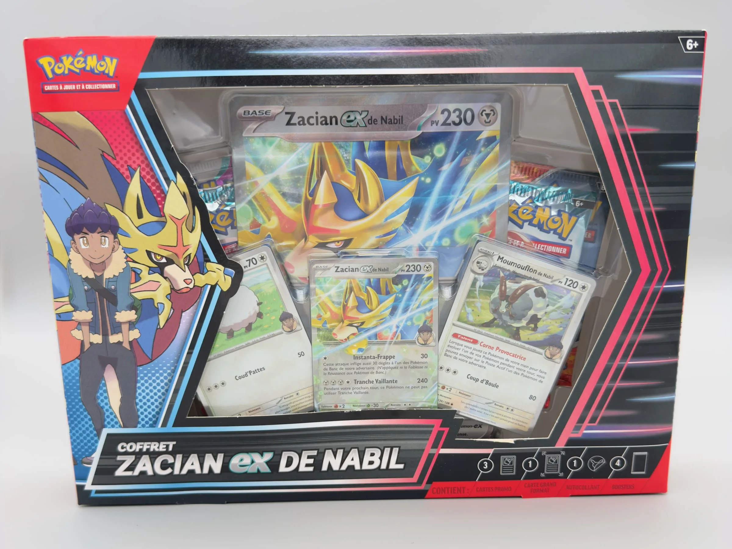 Coffret Zacian ex de Nabil