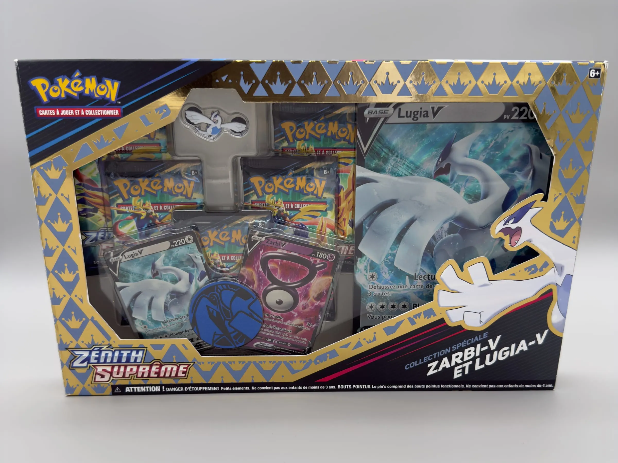 Coffret Zénith Suprême – Collection Spéciale Zarbi-V & Lugia-V