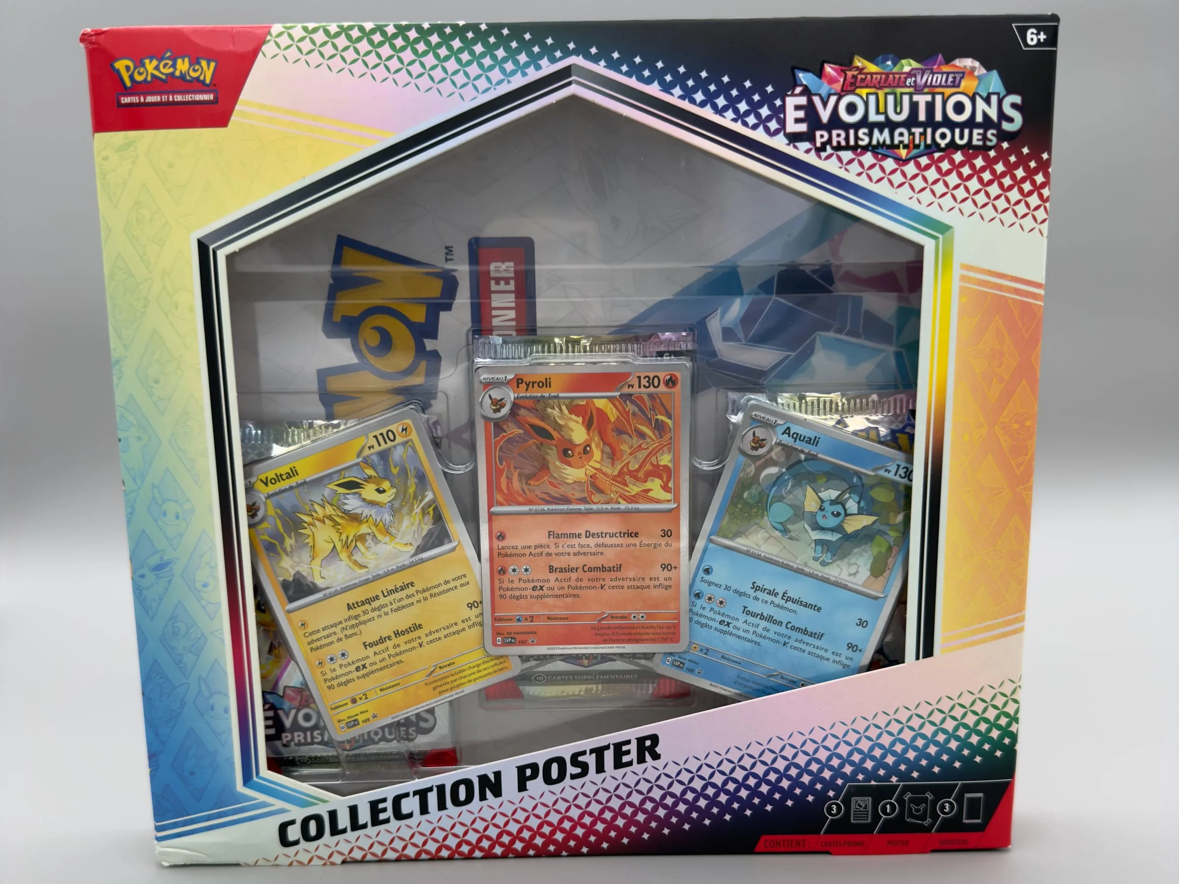 Coffret Collection Poster Évolutions Prismatiques – Évoli & Évolutions