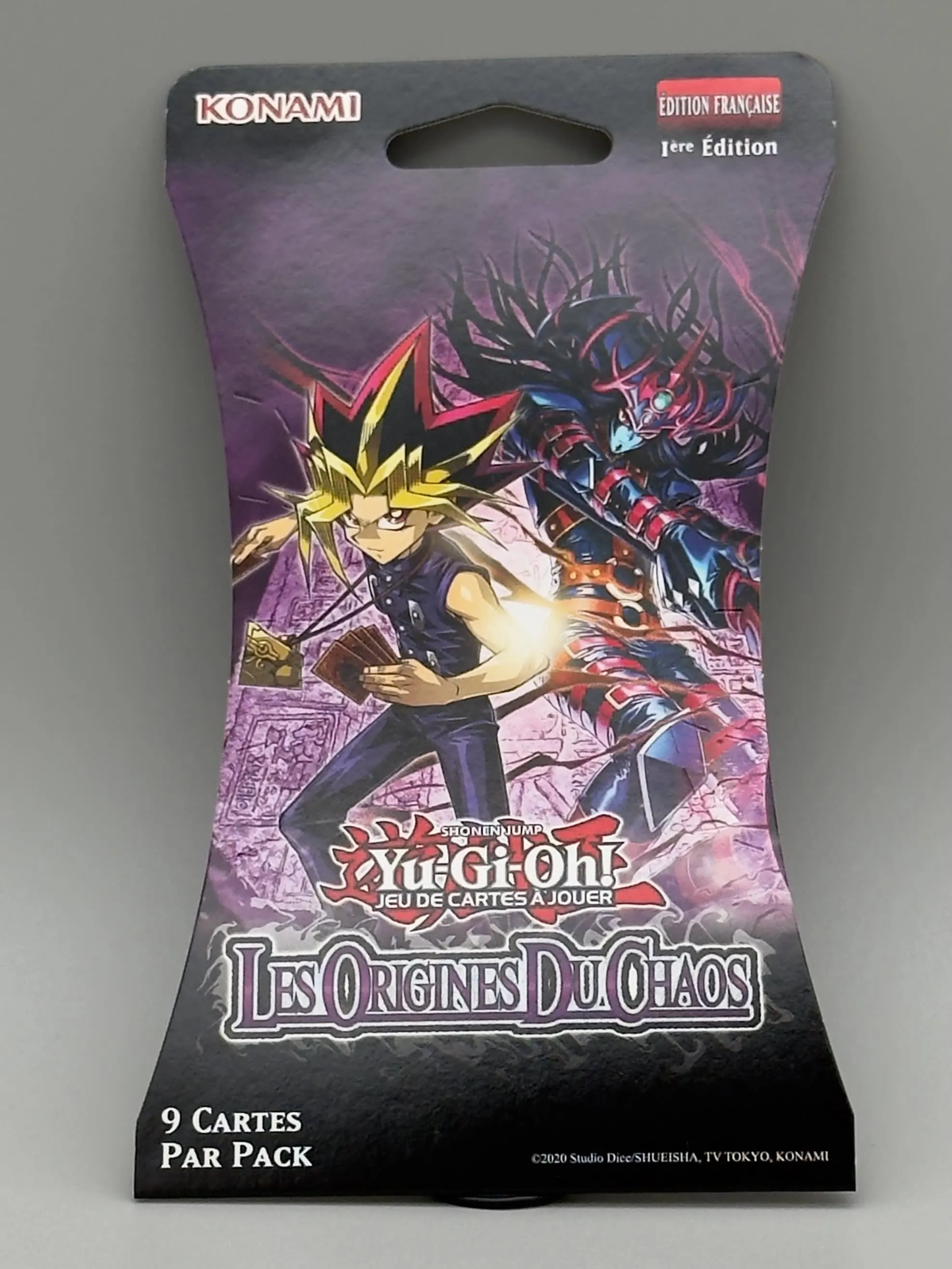 Booster blister Yu-Gi-Oh! – Les Origines du Chaos