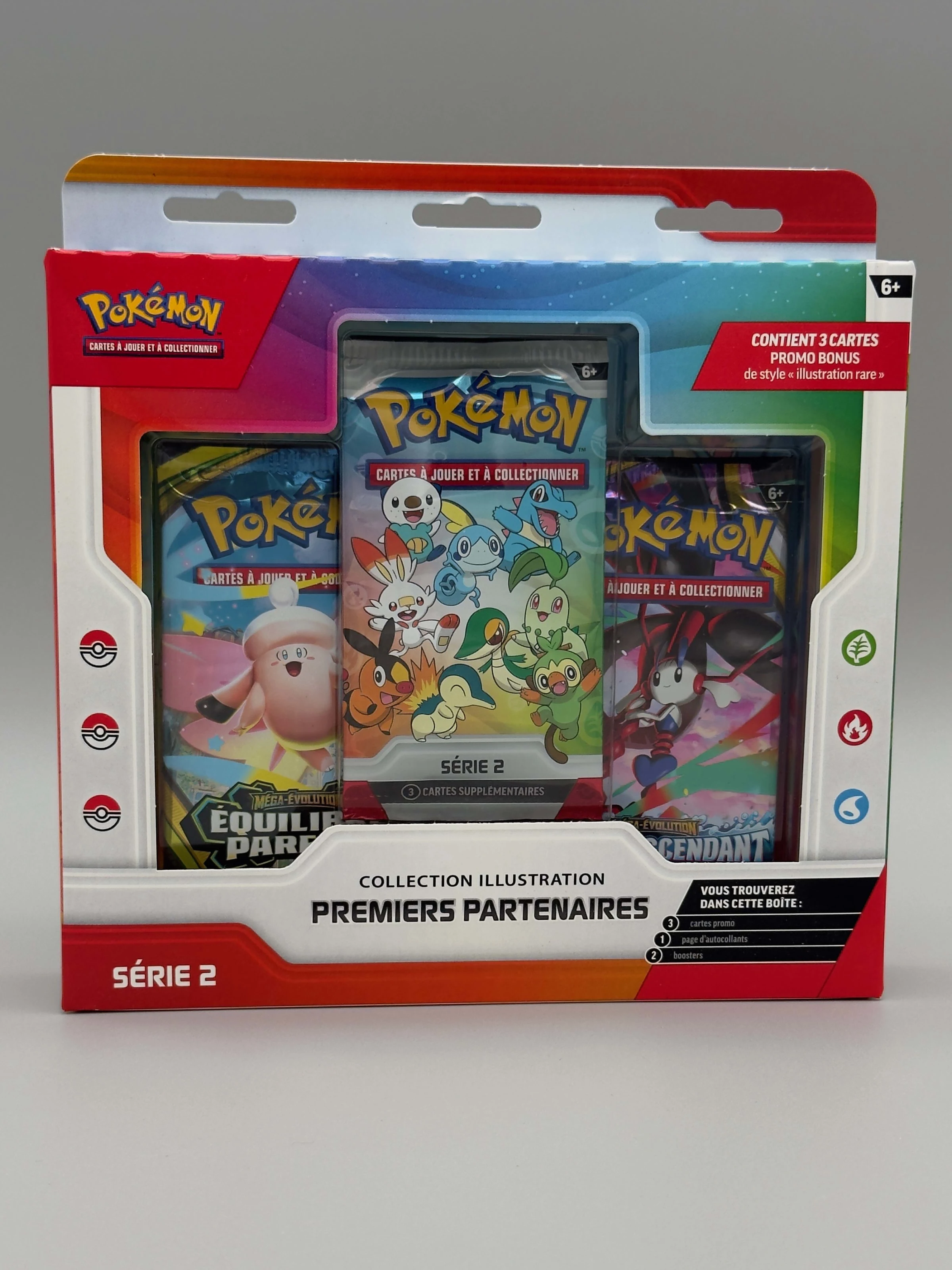 Coffret Collection Illustration Premiers Partenaires Série 2