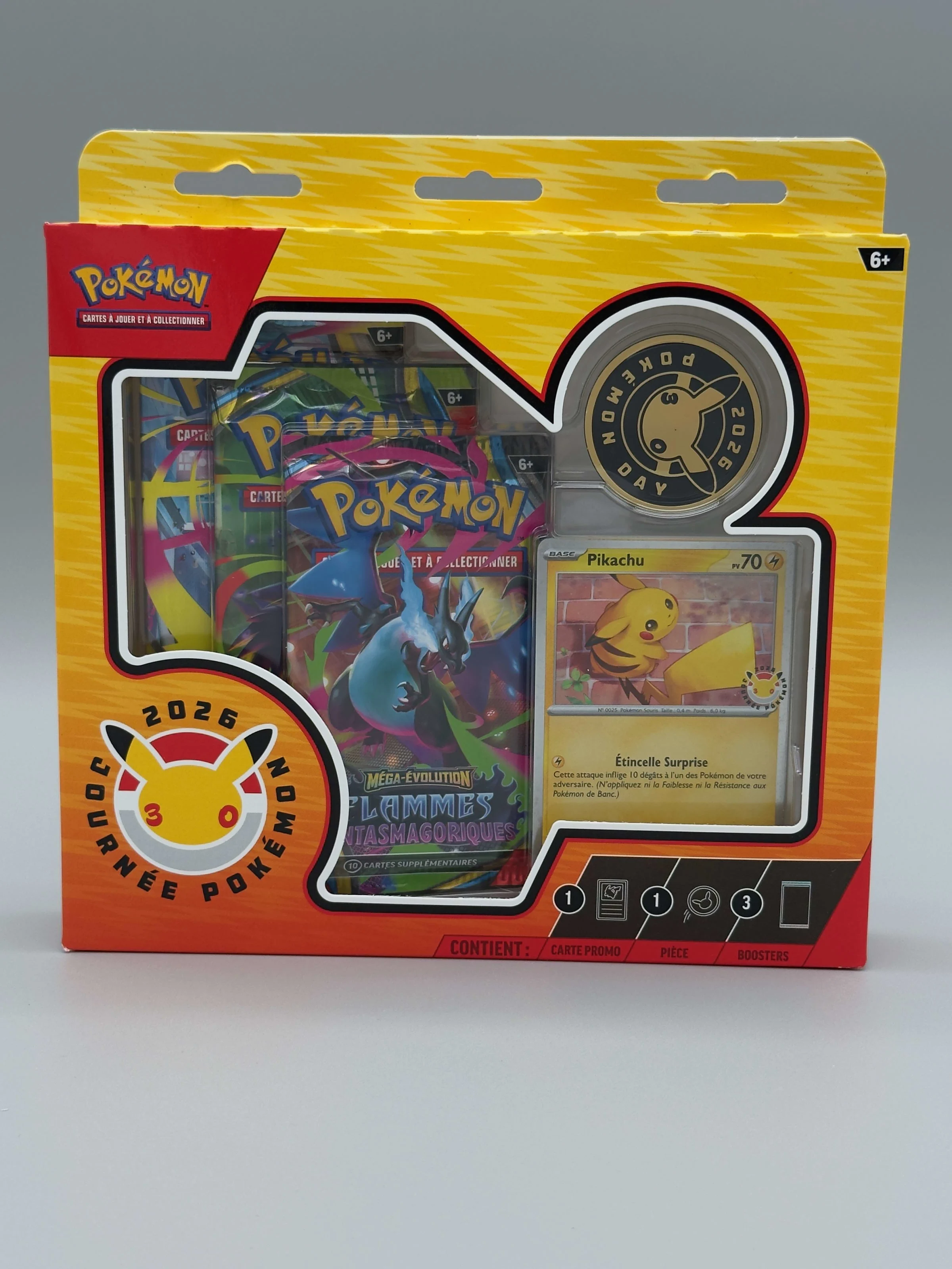 Coffret Pokémon Day 2026 – Collection 30e Anniversaire – Pikachu