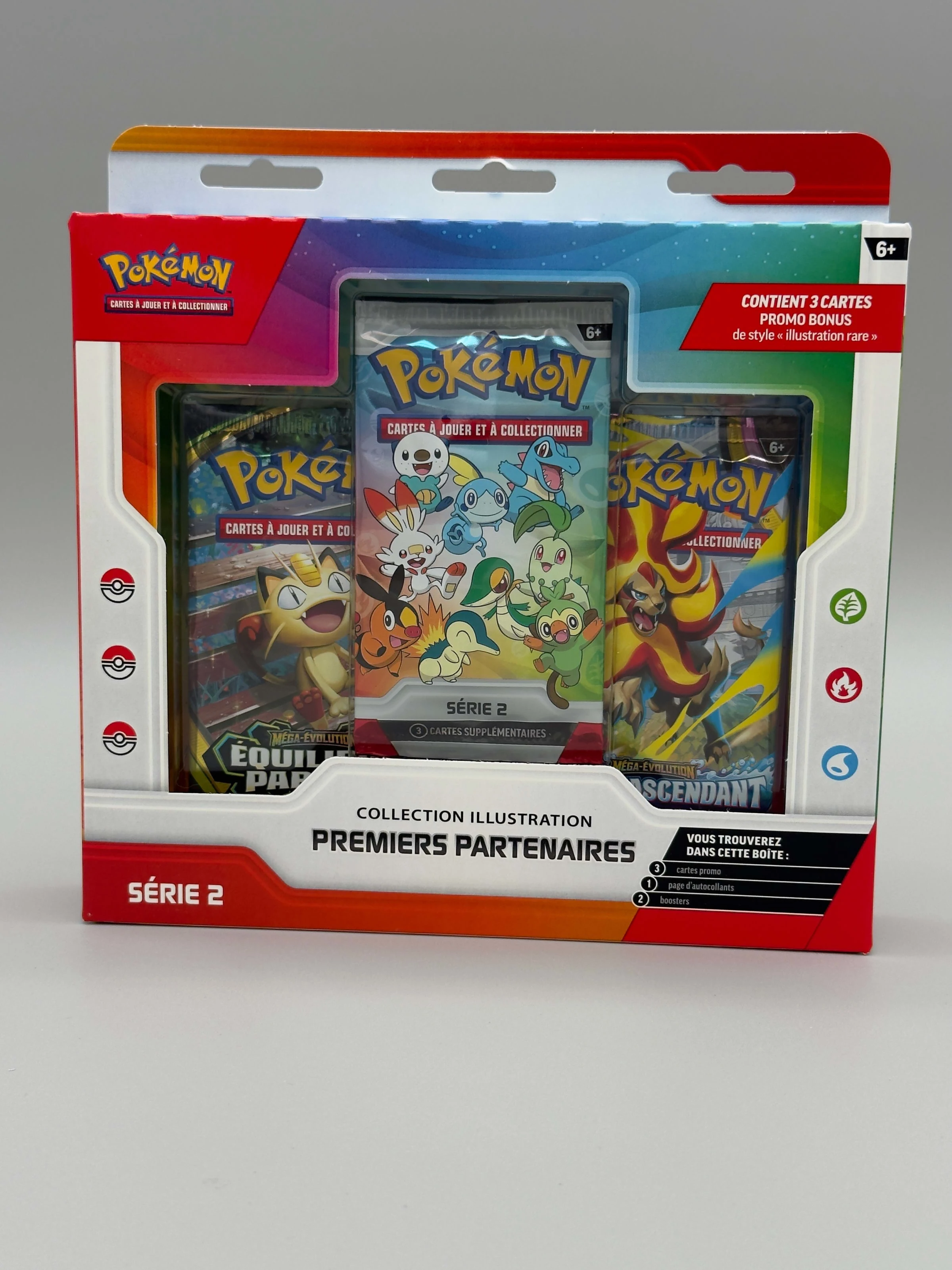 Coffret Collection Illustration Premiers Partenaires Série 2