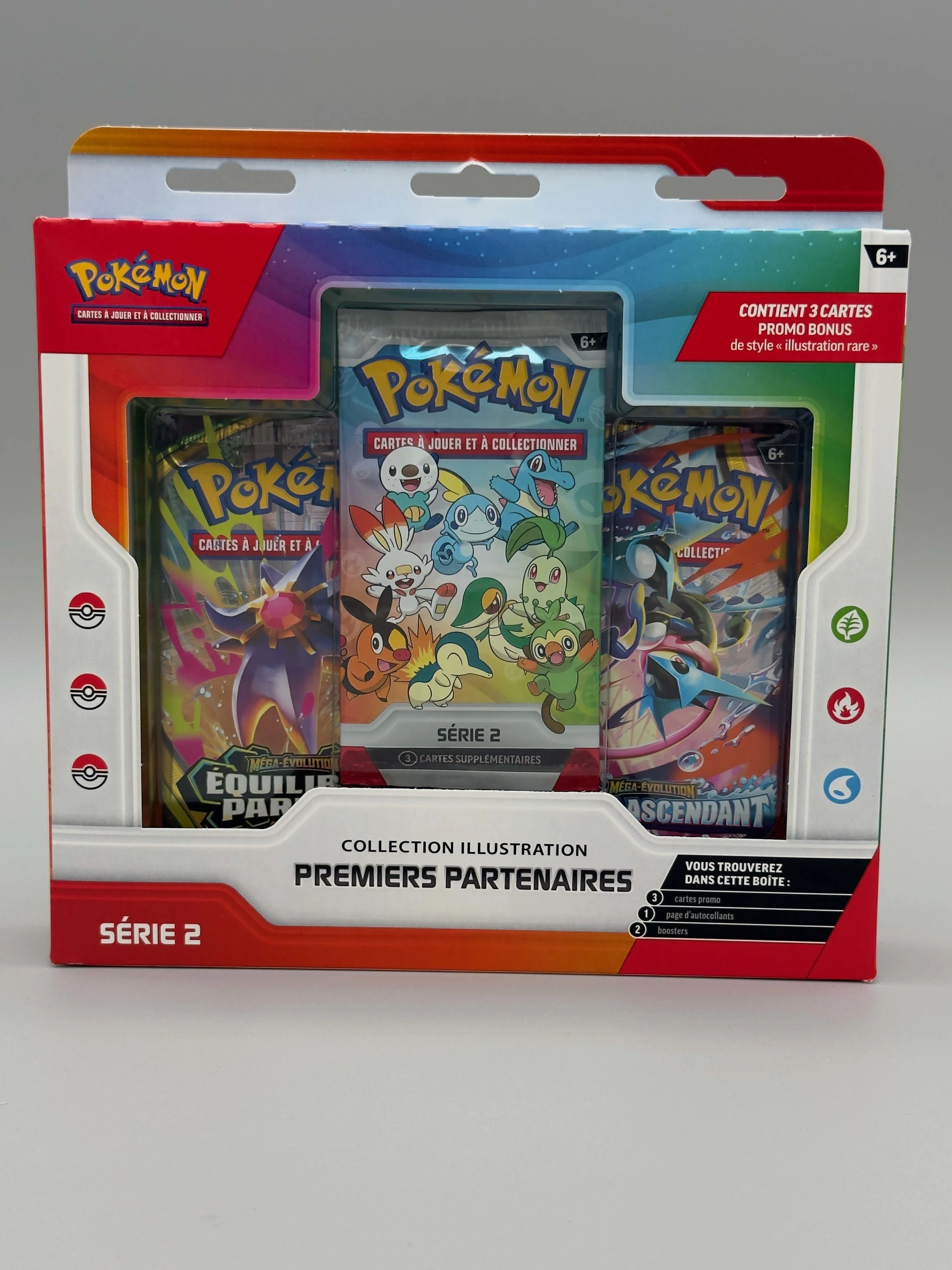 Coffret Collection Illustration Premiers Partenaires Série 2