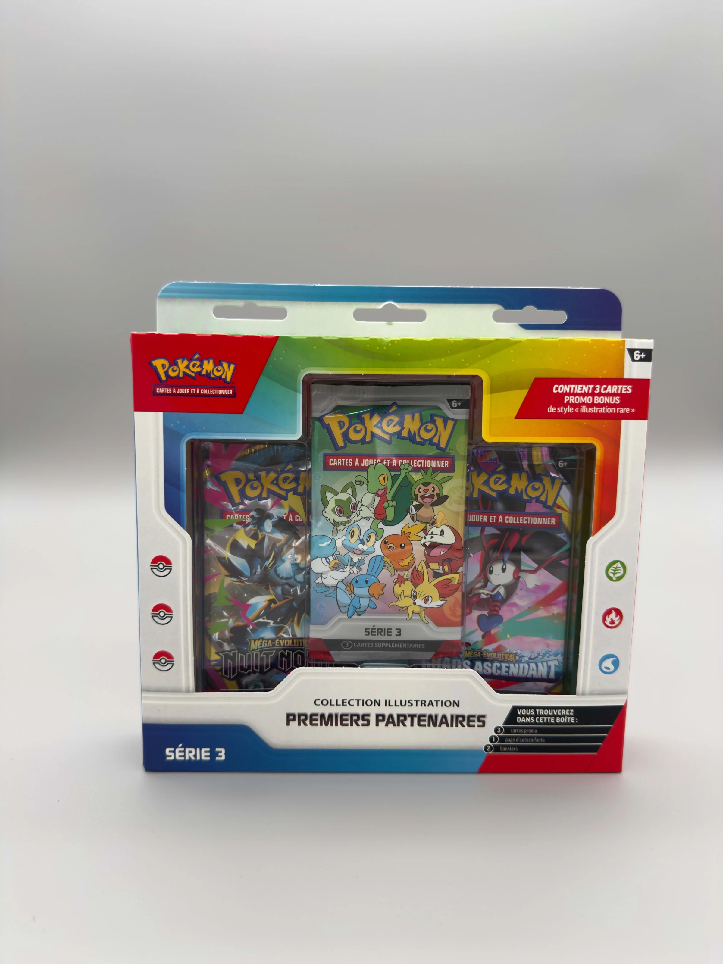 Coffret Collection Illustration Premiers Partenaires Série 3