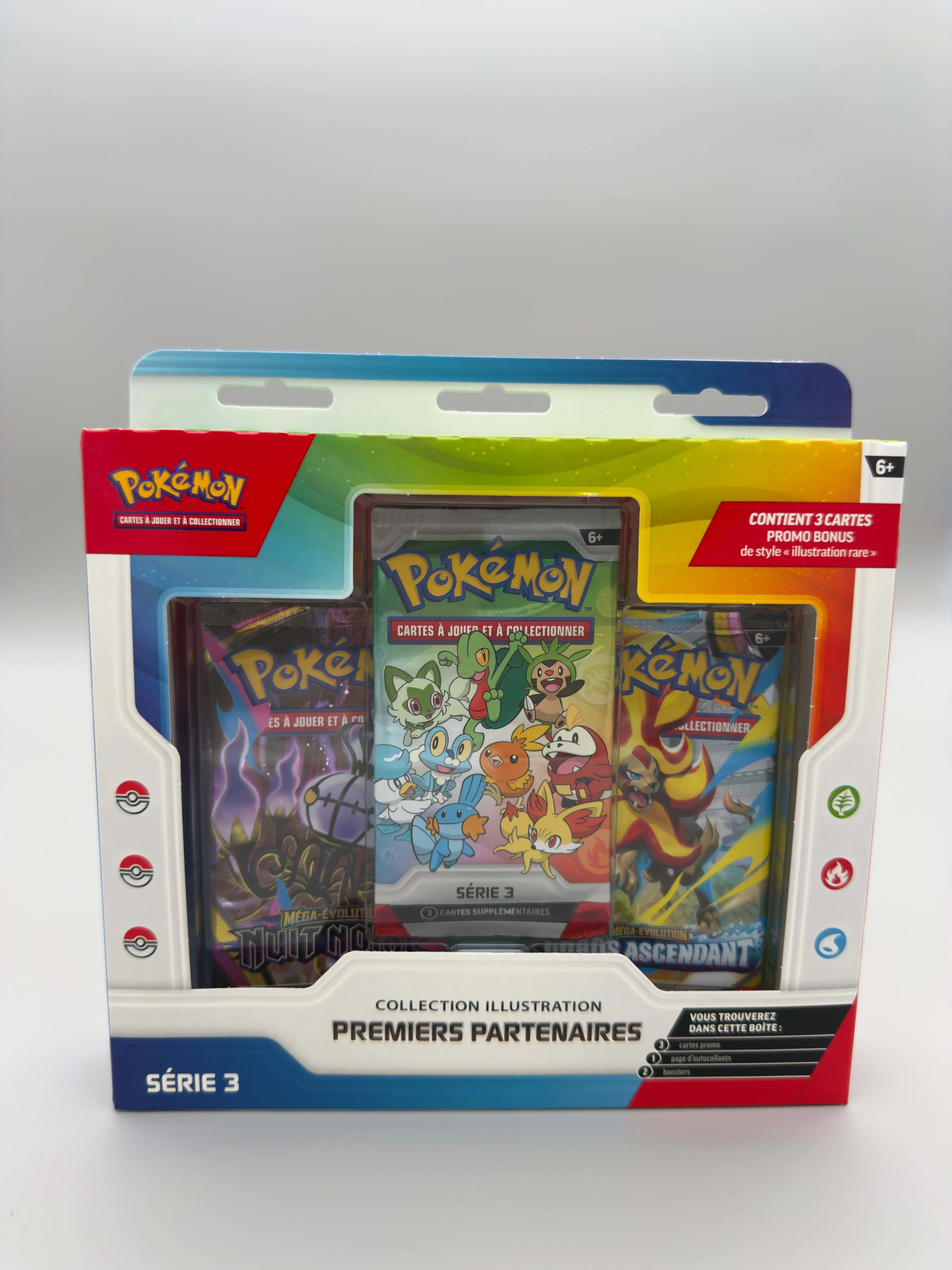 Coffret Collection Illustration Premiers Partenaires Série 3