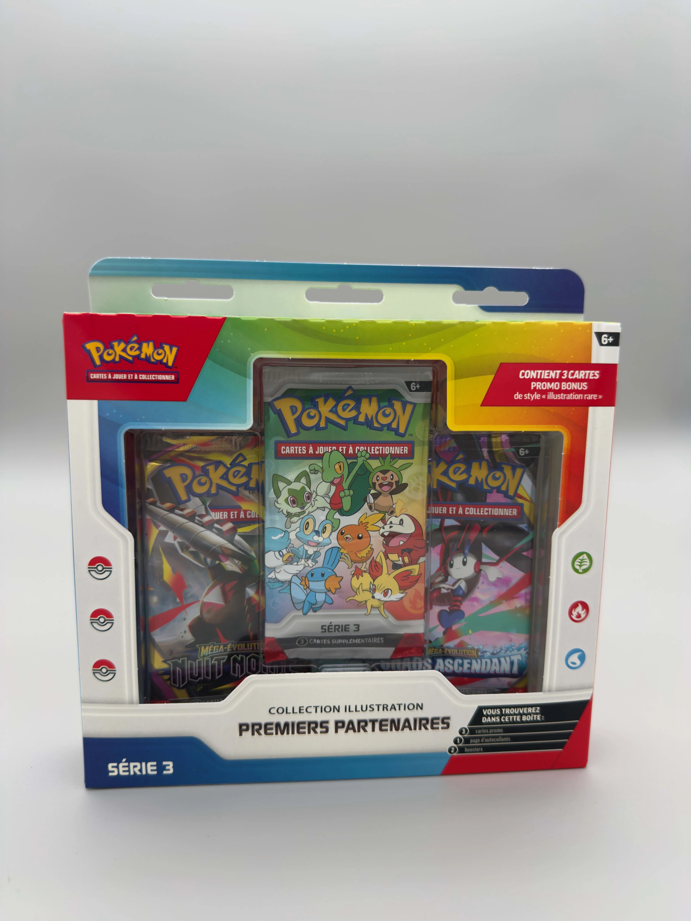 Coffret Collection Illustration Premiers Partenaires Série 3
