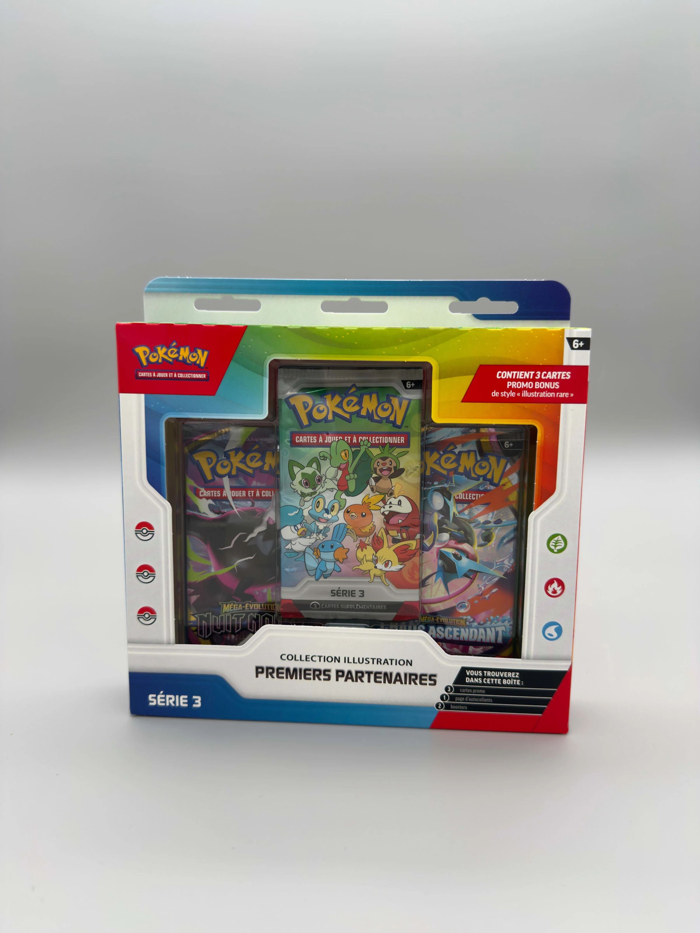 Coffret Collection Illustration Premiers Partenaires Série 3