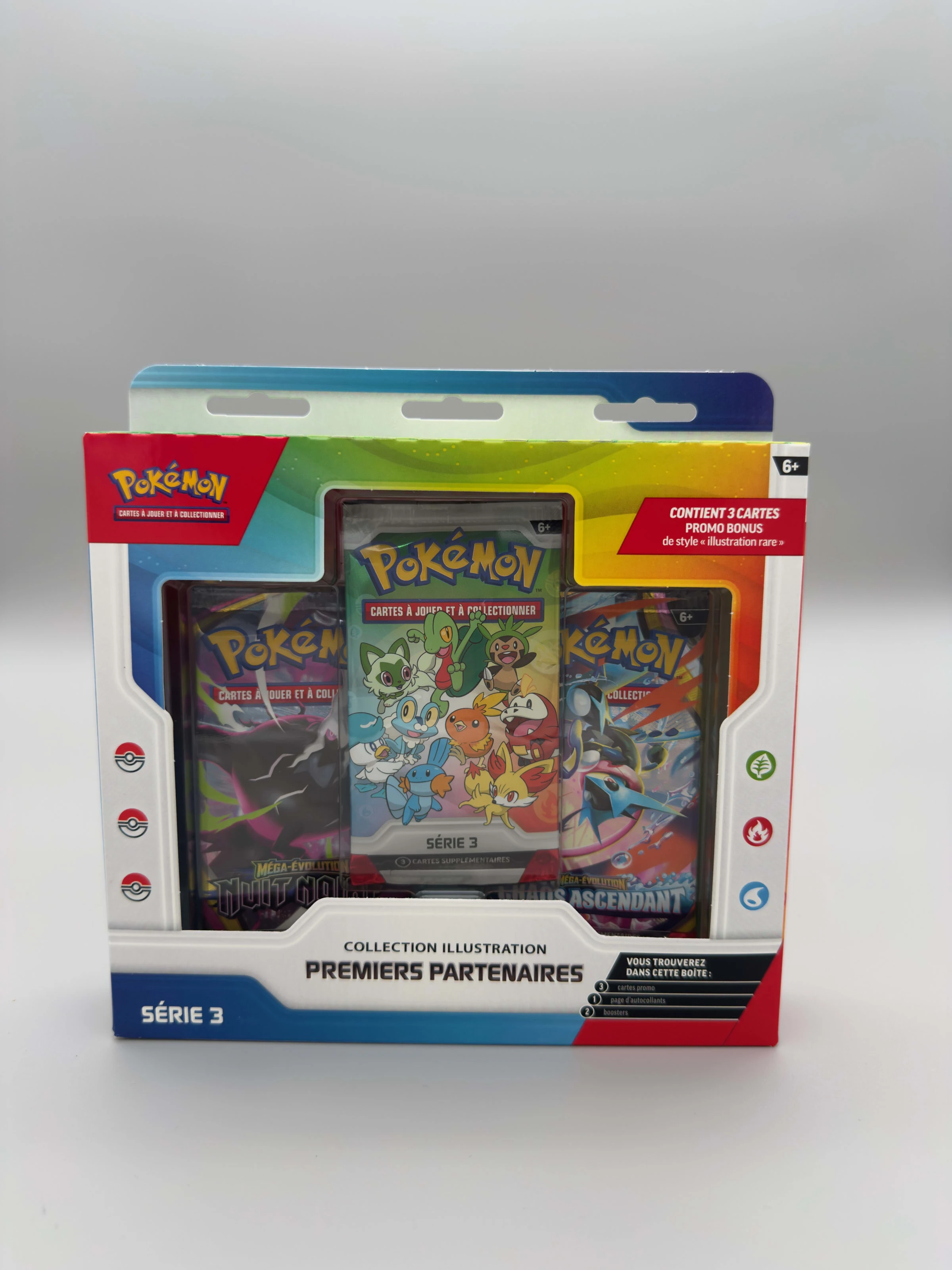 Coffret Collection Illustration Premiers Partenaires Série 3