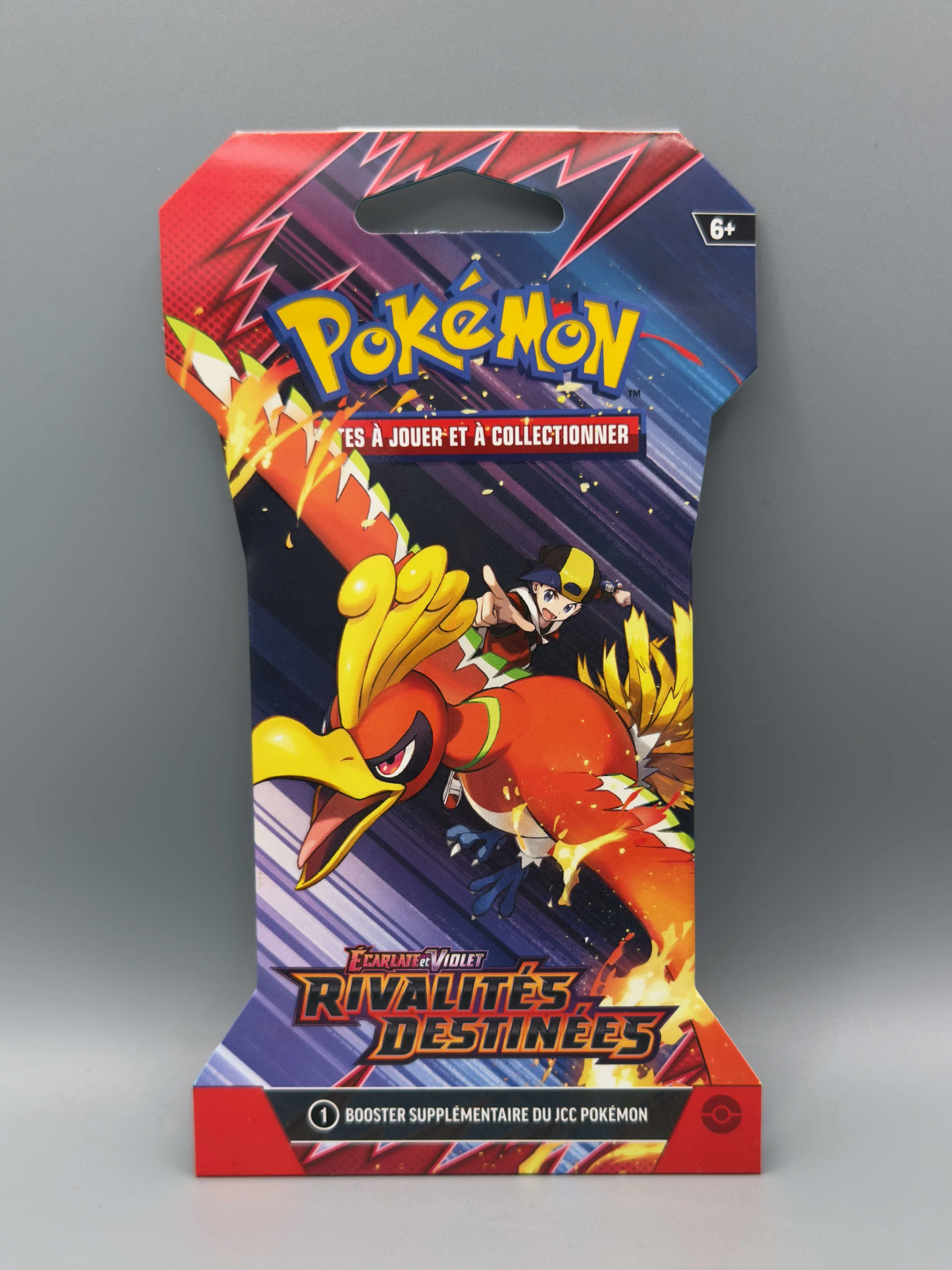 Booster blister Rivalités Destinées, illustration de Luth & Ho-Oh