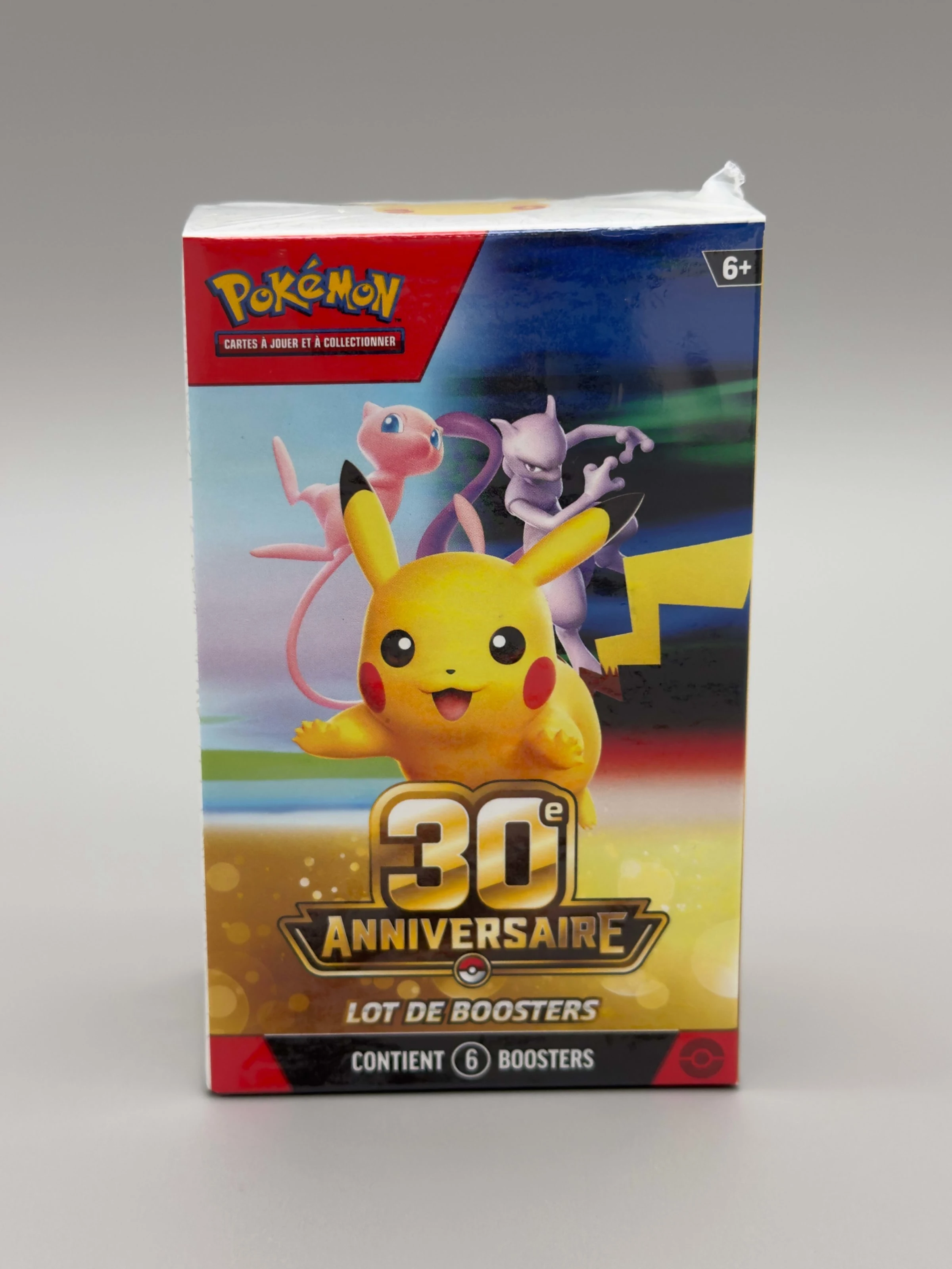 Bundle 6 Boosters 30e Anniversaire Pokémon