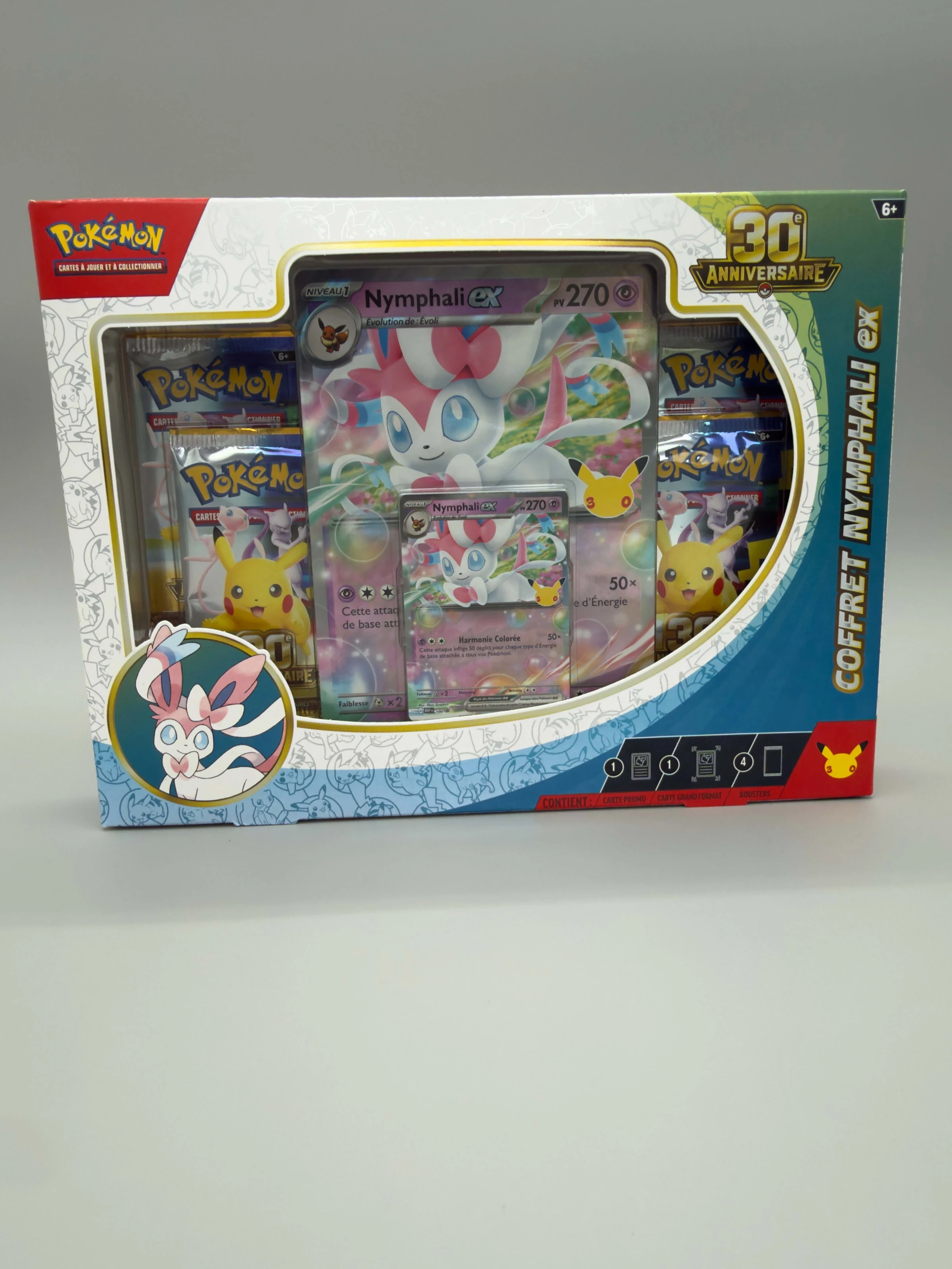 Pokémon – Coffret Nymphali-ex – 30e Anniversaire