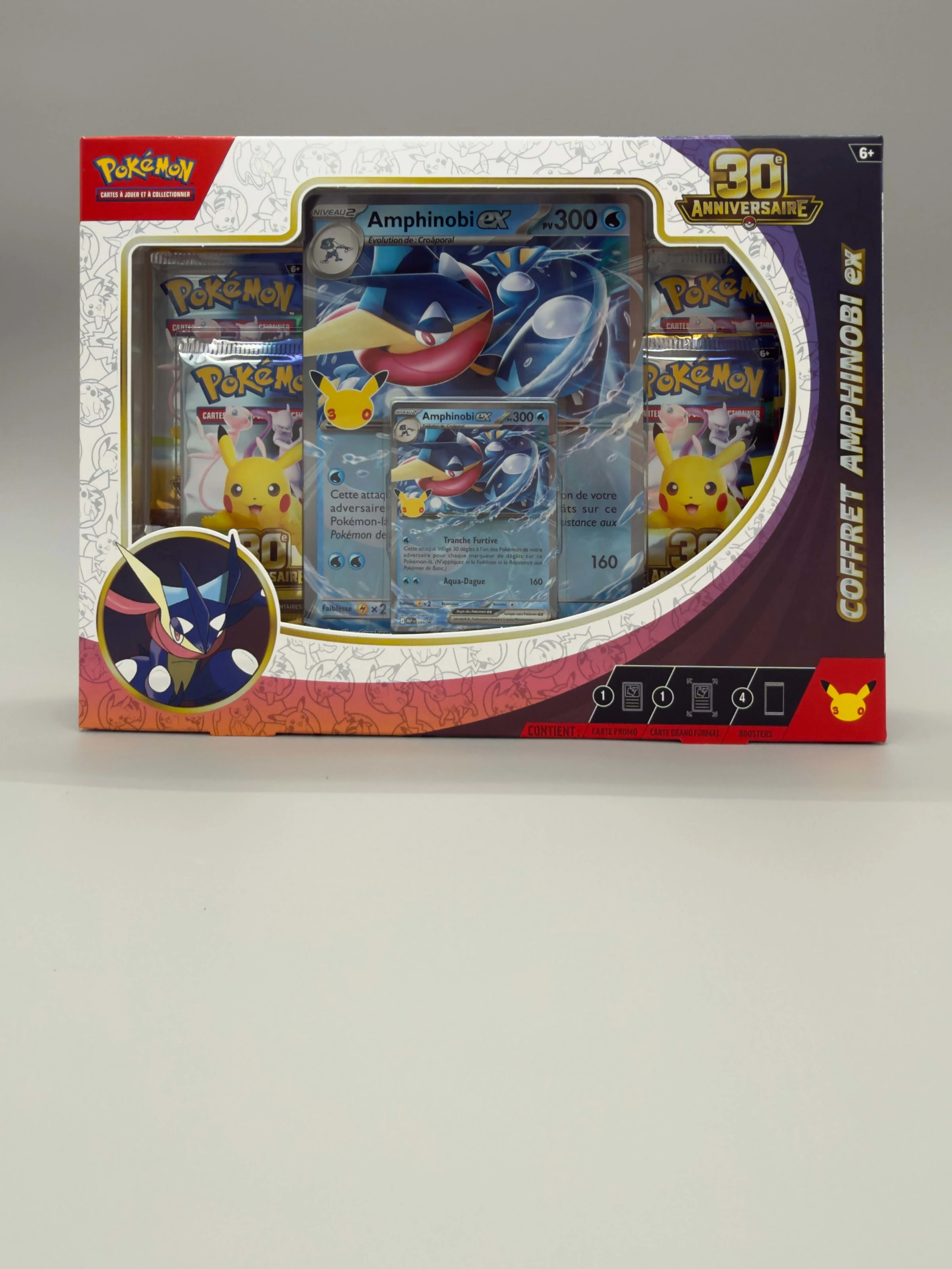 Pokémon – Coffret Amphinobi-ex – 30e Anniversaire