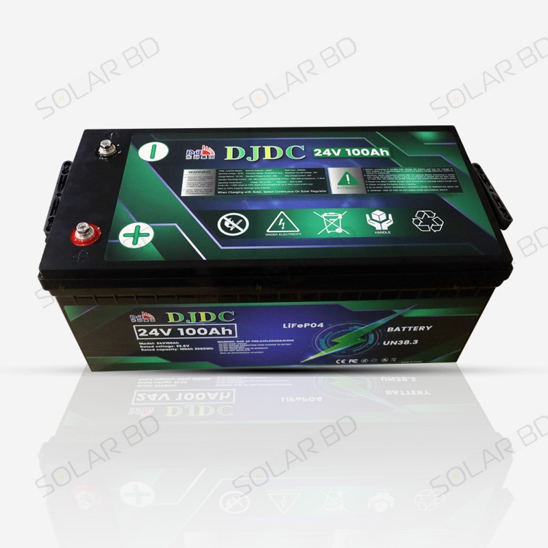 DJDC 24V100Ah IPS LiFePO4 Battery view 4