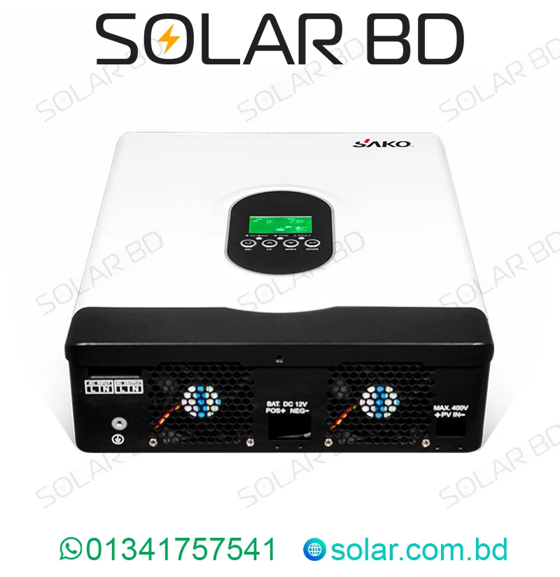 SAKO E-SUN 1.2KVA 12V Off-Grid Hybrid  Inverter view 5