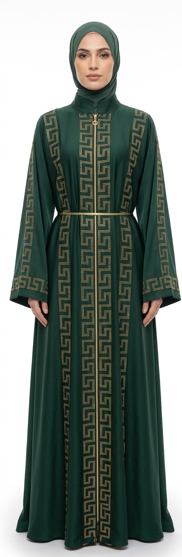 Elegant Abaya with Matching Hijab – Modest Women’s Wear