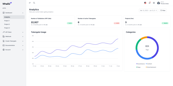 Create token gate screen