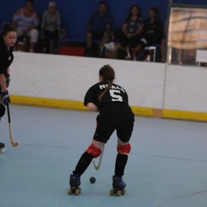 Amelia playing in the NZ Womens Team in Brisbane.