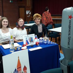 The Best Delegation team were Russia. Eve Parker-Groves, Olivia Bedwell and Benjamin White impressed not only with their grasp of the important issues, but also with the near life-sized replica of a Cold-War style weapon that was made especially to add authenticity for the competition.