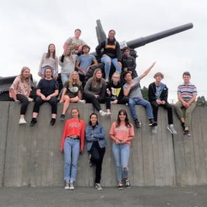 Year 12 Students at the National Army Museum.