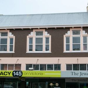 Heritage facades in Victoria Ave are restored. Photo / file.