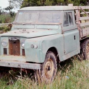 The Land Rover was used on a Waitotara farm. Photo / Bevan Conley. The Land Rover was used on a Waitotara farm. Photo / Bevan Conley.