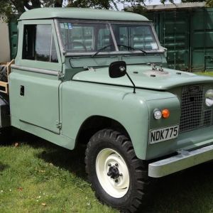 The Land Rover was finished and ready to drive in December 2020. Photo / Bevan Conley.