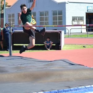 1st Mason Henry - Junior Boys high jump.