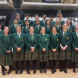 The boys and girls WHS volleyball teams faced some tough games at the National Secondary Schools champs in Palmerston North. Photo / Supplied. The boys and girls WHS volleyball teams faced some tough games at the National Secondary Schools champs in Palmerston North. Photo / Supplied.