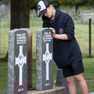 Bradley Belton.  Photo / No.9 (City of Wanganui) Squadron, Air Training Corps Facebook Page.