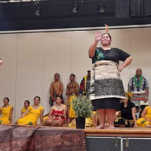 Tongan dance (photo taken Fiafia night).