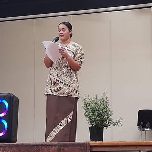 Jeide Tyrell - English Speech (photo taken Fiafia night).