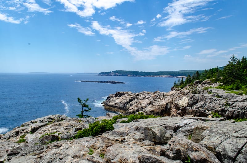 view of the water from Great Head