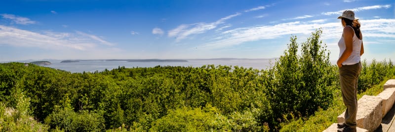 overlook on park loop road