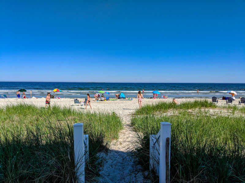 old orchard beach view from house