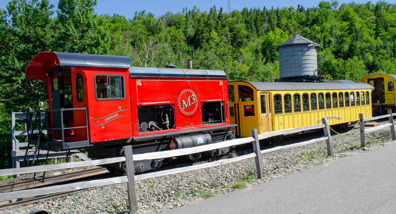 Cog railway train