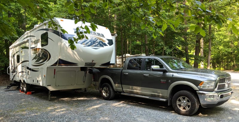 Parked at Spring Gulch.