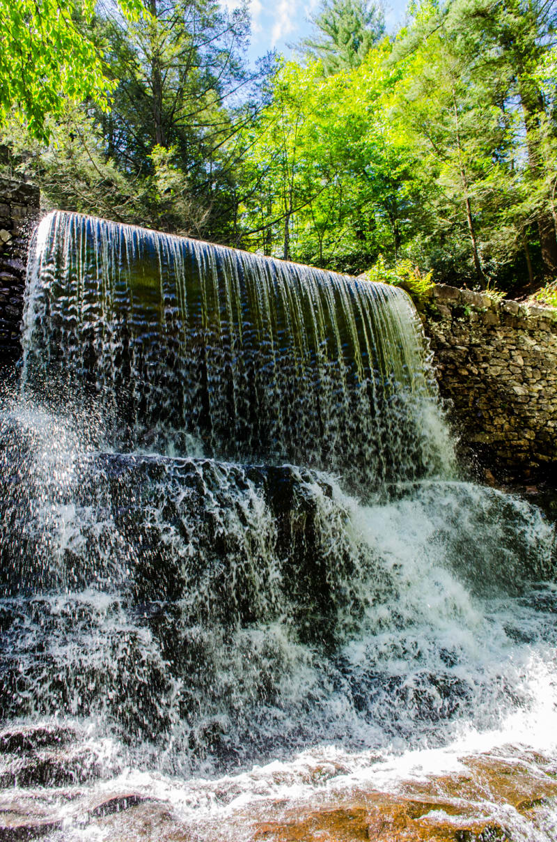 Waterfall on the Shades of Death trail