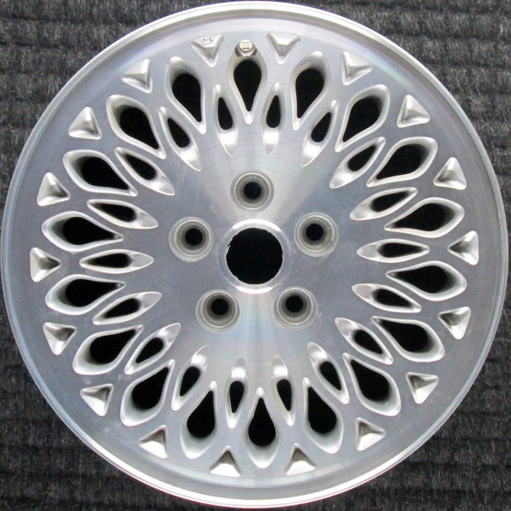 16" OEM Machined Silver Wheel Rim For Dodge Grand Caravan 2008-2013 - 5x127mm, 6.5 Width