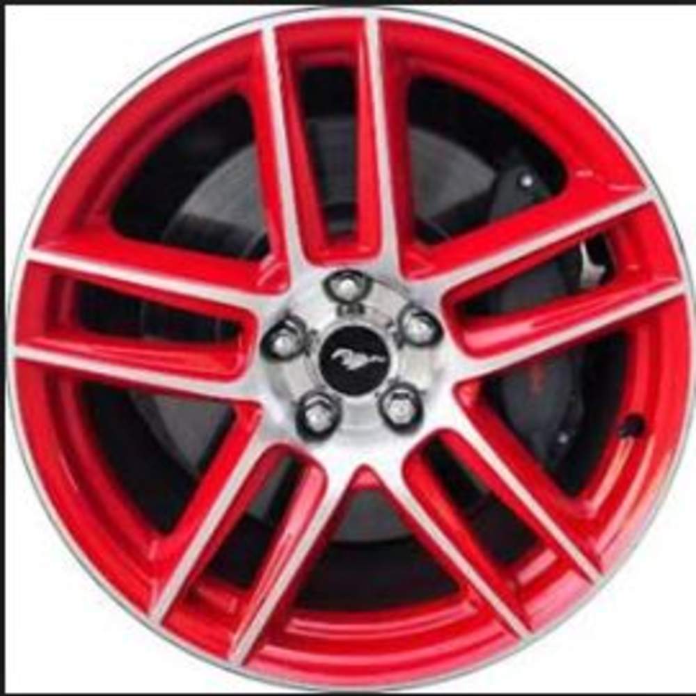 2012-2014 Ford Mustang 19″ OEM Wheel Rim Machined w/ Red Pockets