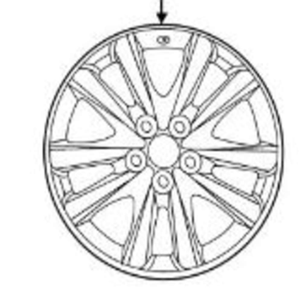 Lexus GS350 2015 19″ Rear OEM Wheel