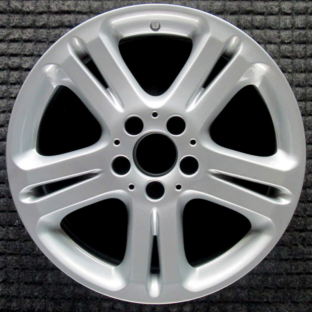 Mercedes-Benz E500 2004-2005 17" OEM Wheel All Silver