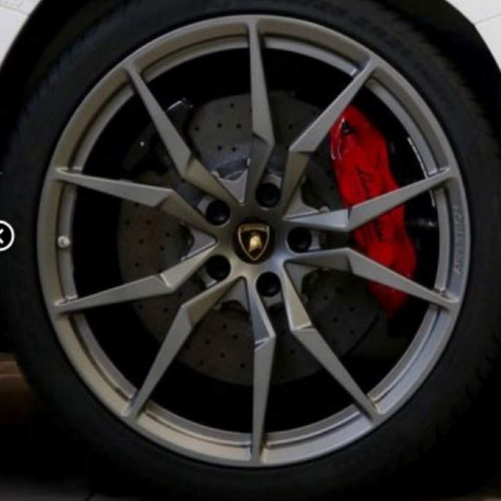 Lamborghini Aventador 2012-2014 13″ OEM Wheel Gray Metallic