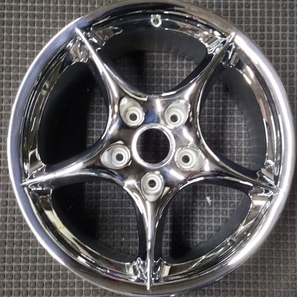 Porsche 911 2004 18" Take Off Wheel Chrome Wheels America