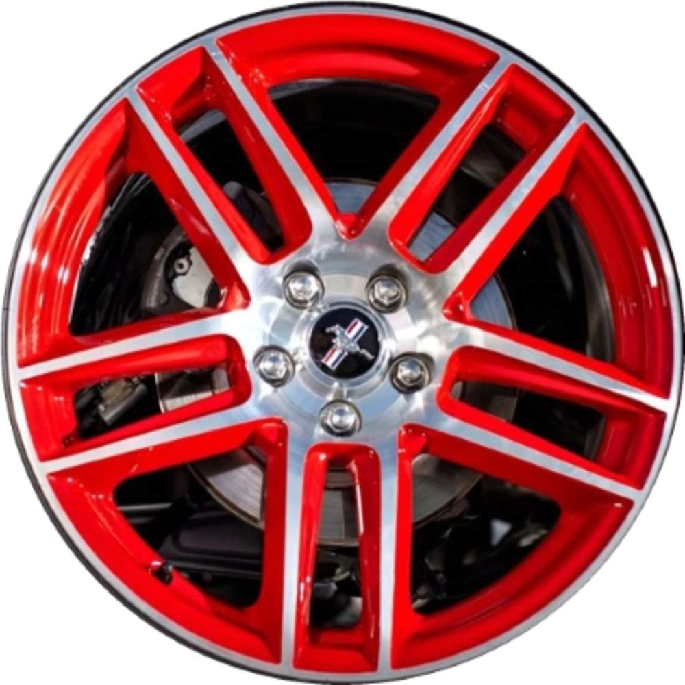 2012-2014 Ford Mustang 19″ OEM Wheel Rim Machined w/ Red Pockets
