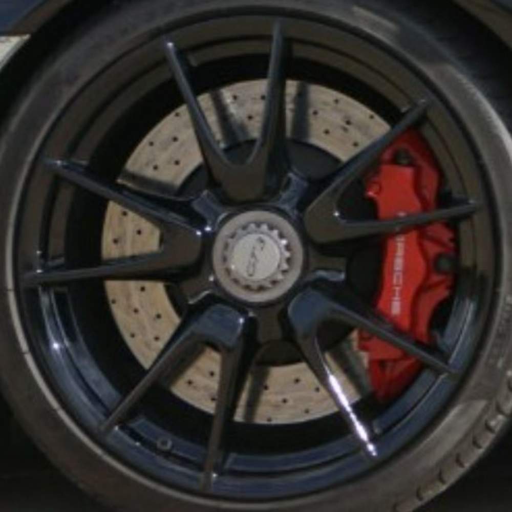 2011-2013 Porsche 911 19″ OEM Wheel Rim Matte Black