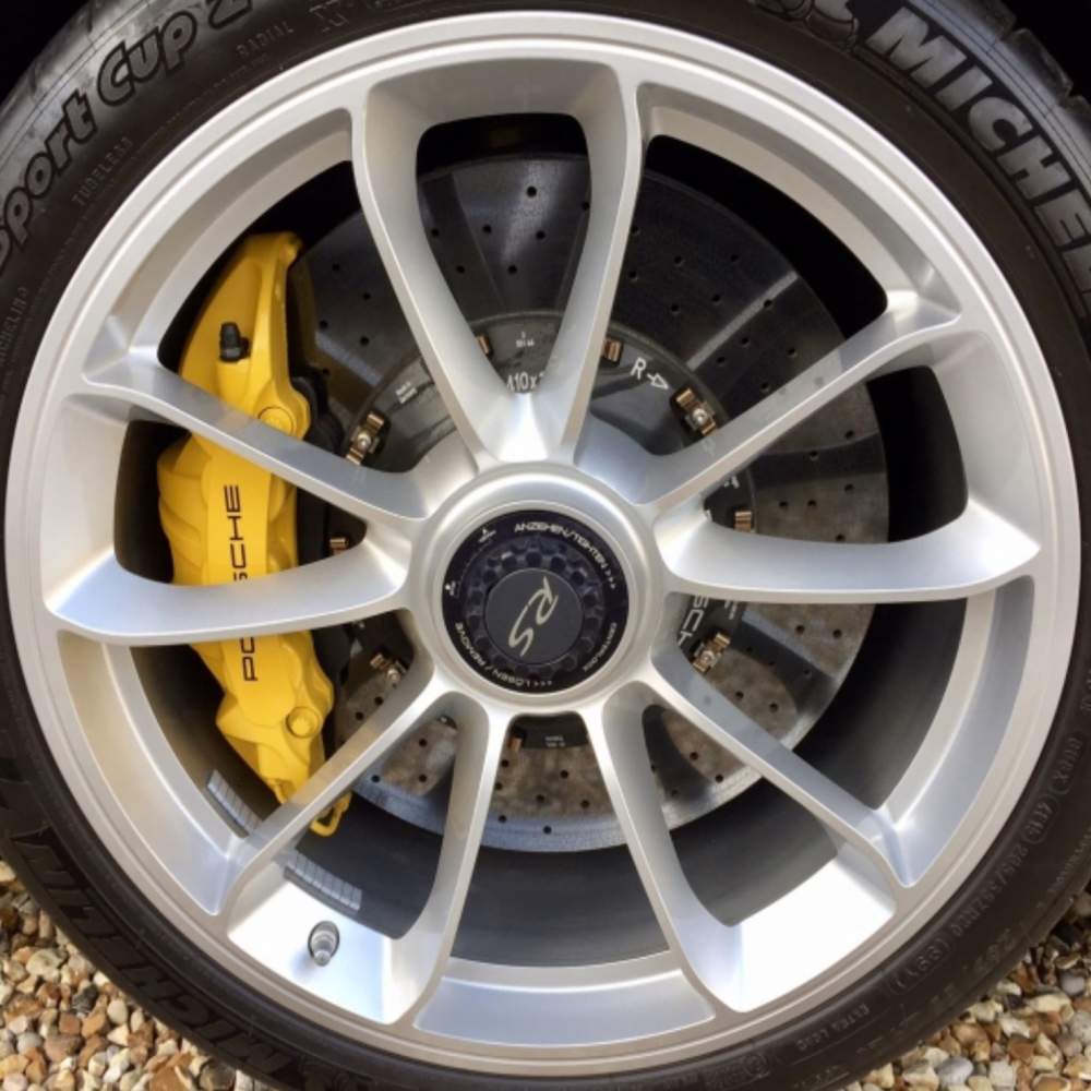 2014-2019 Porsche 911 20″ OEM Wheel Rim All Silver